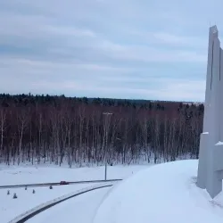Soviet Era Monument - Lobnya