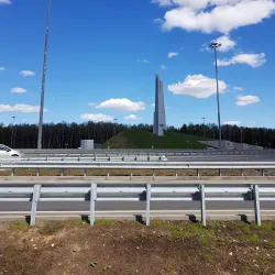 Soviet Era Monument - Lobnya