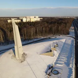 Soviet Era Monument - Lobnya