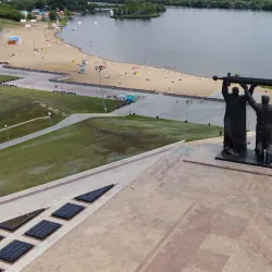 Steelworker Monument - Magnitogorsk