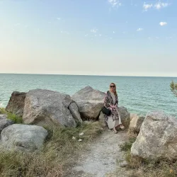 Caspian Sea Beach - Makhachkala