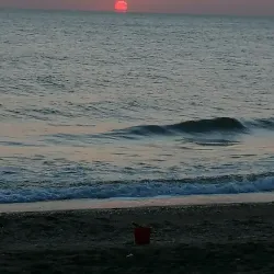 Caspian Sea Beach - Makhachkala