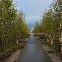 View of the cityscape in Muravlenko