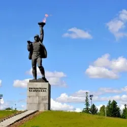 Monument to the Founders of Nizhnevartovsk - Nizhnevartovsk