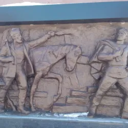 Monument to Miners - Novoshakhtinsk