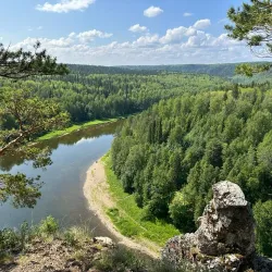 River Chusovaya - Novouralsk