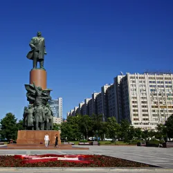 Lenin Square - Olëkminsk