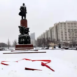 Lenin Square - Olëkminsk