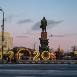 Lenin Square - Olëkminsk