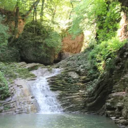 Waterfall on the Shapsug River - Tuapse