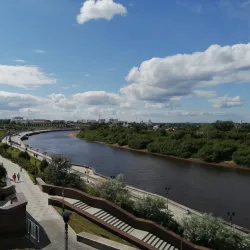 Tura River Embankment - Tyumen