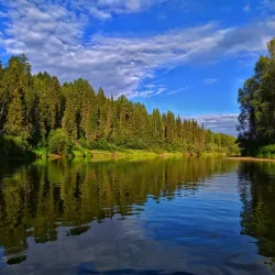 Ukhta River Embankment - Ukhta