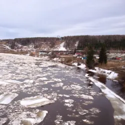 Ukhta River Embankment - Ukhta