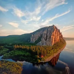 Lena River Embankment - Ust'-Kut