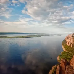 Lena River Embankment - Ust'-Kut
