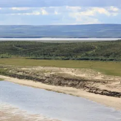Lena River Embankment - Ust'-Kut