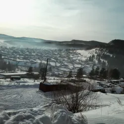 Siberian Taiga Surroundings - Ust'-Kut