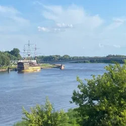 Volkhov River Embankment - Veliky Novgorod