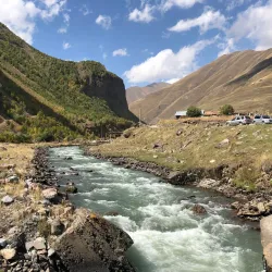 Terek River Embankment - Vladikavkaz