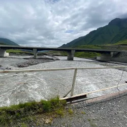 Terek River Embankment - Vladikavkaz