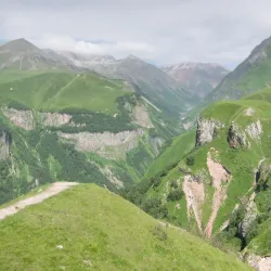 Terek River Embankment - Vladikavkaz