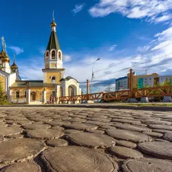 Yakutsk Cathedral of the Transfiguration of the Savior - Yakutsk