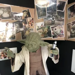 Yoda Guy Movie Exhibit - Philipsburg