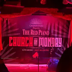 The Red Piano - Simpson Bay