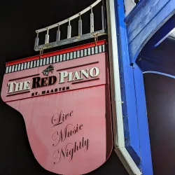 The Red Piano - Simpson Bay