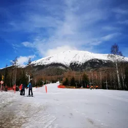 Skiing and Snowboarding Slopes - Stary Smokovec (High Tatras)