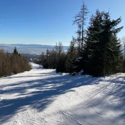 Skiing and Snowboarding Slopes - Stary Smokovec (High Tatras)
