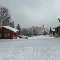 Skiing and Snowboarding Slopes - Stary Smokovec (High Tatras)