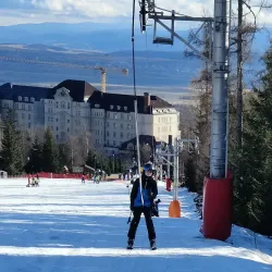 Skiing and Snowboarding Slopes - Stary Smokovec (High Tatras)
