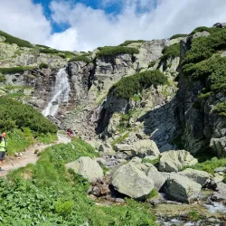 Waterfall Skok - Stary Smokovec (High Tatras)