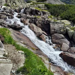 Waterfall Skok - Stary Smokovec (High Tatras)