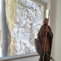 Roman Inscription on Trenčín Castle Rock - Trencin