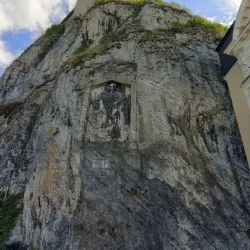 Roman Inscription on Trenčín Castle Rock - Trencin