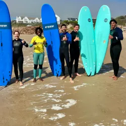 Surfing at St Francis Bay - St Francis Bay