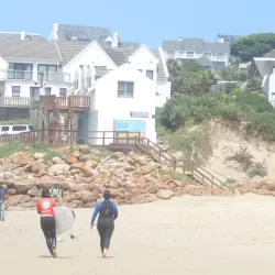 Surfing at St Francis Bay - St Francis Bay