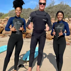 Surfing at St Francis Bay - St Francis Bay