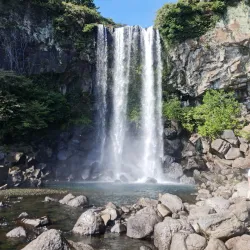 Jeongbang Waterfall - Seogwipo