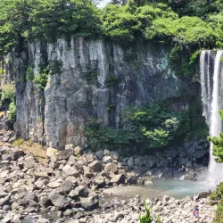 Jeongbang Waterfall - Seogwipo