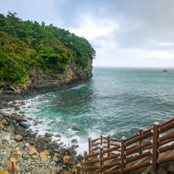 Jeongbang Waterfall - Seogwipo
