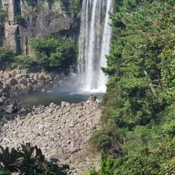 Jeongbang Waterfall - Seogwipo