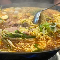 Uijeongbu Budaejjigae Street - Uijeongbu