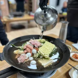 Uijeongbu Budaejjigae Street - Uijeongbu