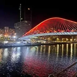 Zubizuri Bridge - Bilbao