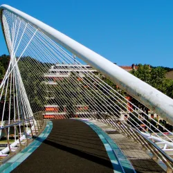 Zubizuri Bridge - Bilbao
