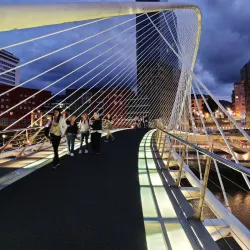 Zubizuri Bridge - Bilbao