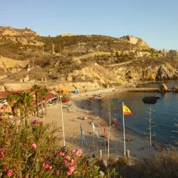 Playa de Cala Cortina - Cartagena